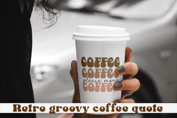 Retro Coffee Quote SVG, PNG: A Designer’s Review