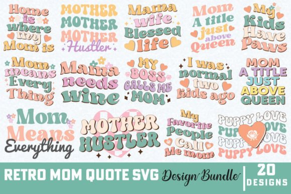 Retro Mom Quote SVG: A Designer’s Review