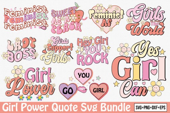 Reviewing the Girl Power Quote Svg Bundle for Embroidery