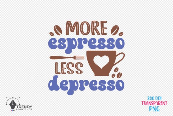 Reviewing the More Espresso Coffee Quote SVG Design