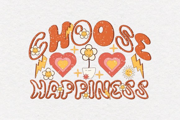 Reviewing the Retro Choose Happiness SVG for Embroidery