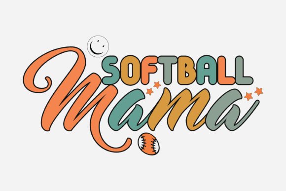 Reviewing the Softball Mama Retro SVG for Embroidery